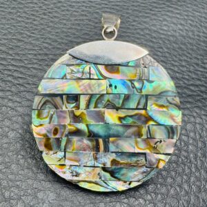 Pendentif en Nacre d'Abalone