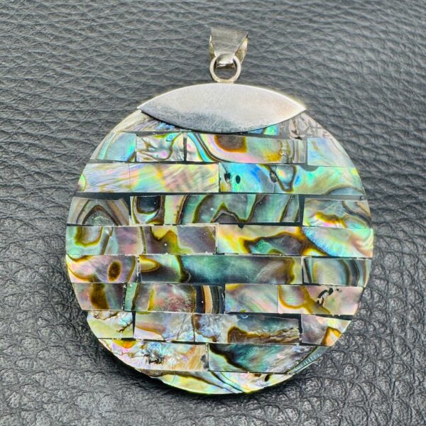 Pendentif en Nacre d'Abalone
