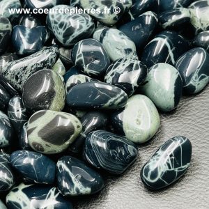Obsidienne spider du Mexique « en pierres roulées »