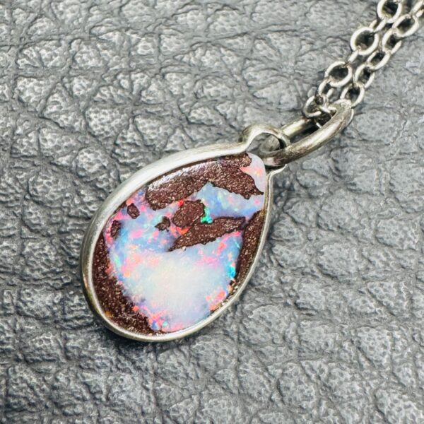 Pendentif en Opale Boulder d’Australie (réf po45) – Image 4