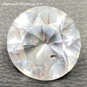 Cristal de roche du Brésil « taille diamant »