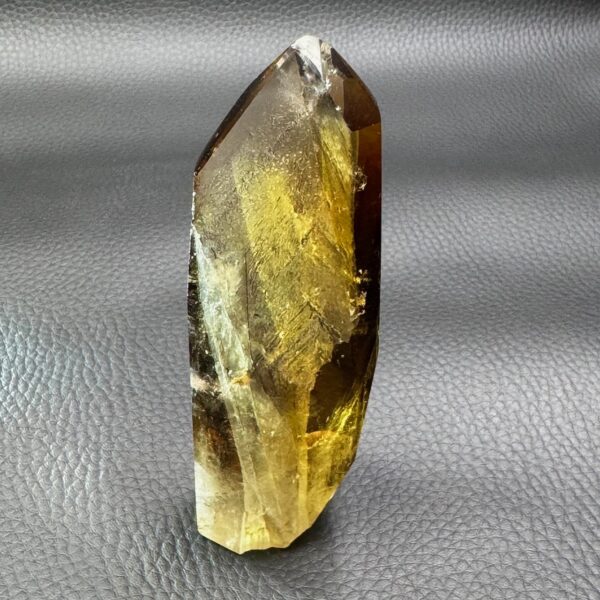 Prisme de Citrine Gemme Fantôme de Madagascar (réf ct36) – Image 6