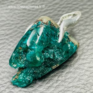 Pendentif en Dioptase du Congo (réf di11)