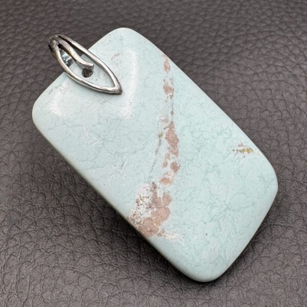 Pendentif Turquoise “Dickite” de Madagascar (réf pt21) – Image 3