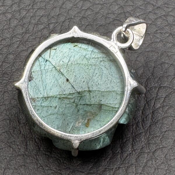 Pendentif en Labradorite "Rose" (ref lbar1) – Image 4