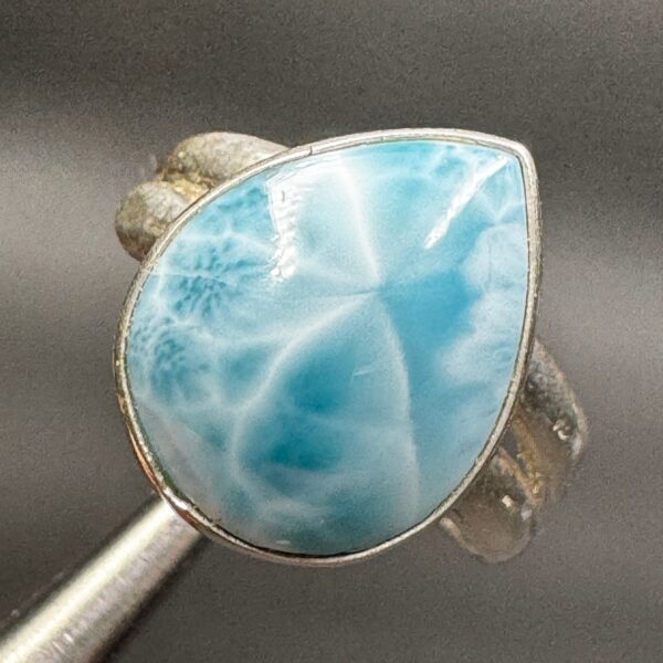Bague en Larimar de République Dominicaine (réf blar19) – Image 2