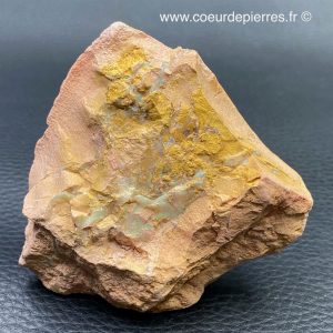 Opale brute sur gangue de Lightening Ridge 570 carats (réf obw7)