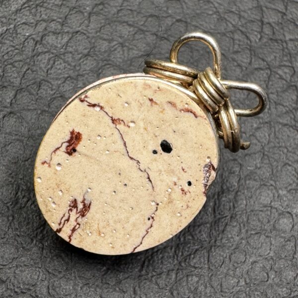 Pendentif en Opale de Feu du Mexique (réf pom10) – Image 3