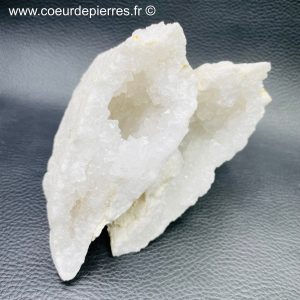 Géode cristal de roche de 0,488kg (réf gcr2)