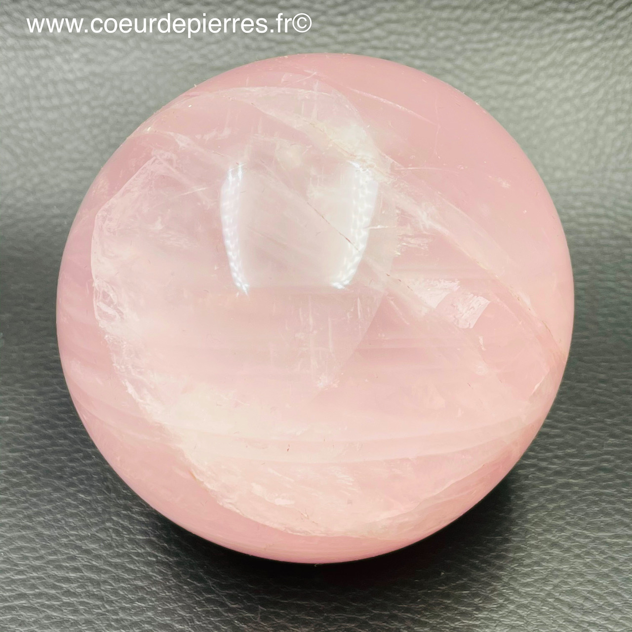 madagascar rose quartz sphere