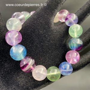 Bracelet en fluorite de Chine “perles 12mm”