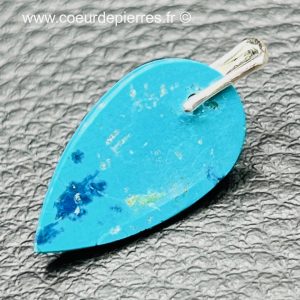 Pendentif en chrysocolle du Congo (réf c8)