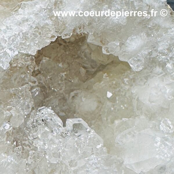 Géode de Cristal de Roche du Maroc (réf gcr15) – Image 2