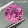 Grenat Rose Gemme de Madagascar (Réf gemg2) – Image 2