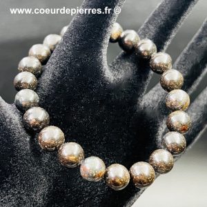 Bracelet en opale noire d’Honduras « perles de 8mm »