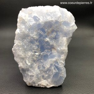 Calcite bleue brute de Madagascar de 0,951kg (réf fcb6)
