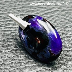 Pendentif en sugilite d’Afrique du sud (réf sg7)