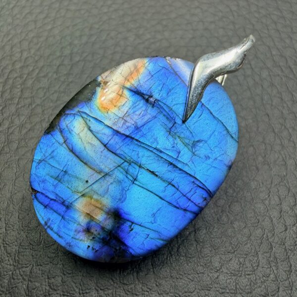 Pendentif Labradorite Bleue Abyssal (réf lba45) – Image 2
