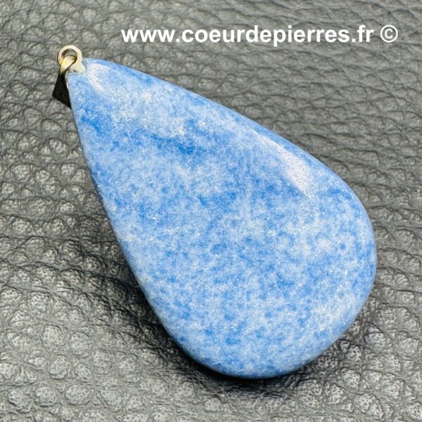 Pendentif en Aventurine Bleue