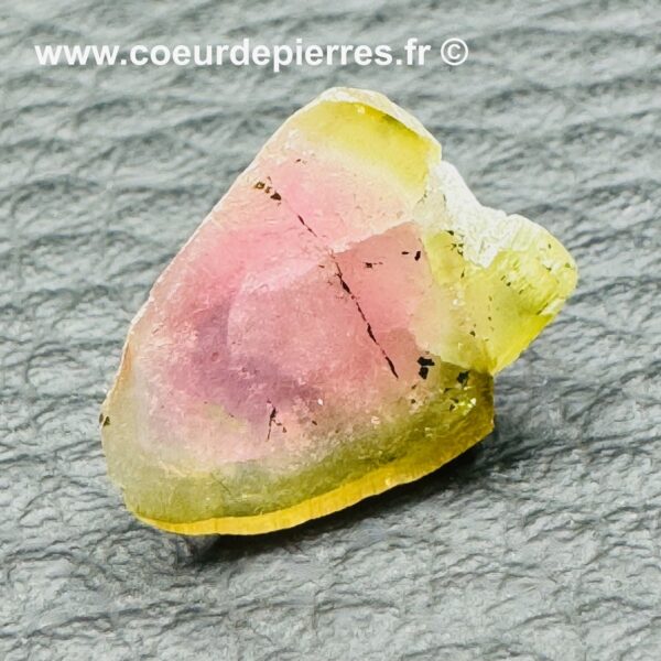 Tourmaline Melon d’Eau “tranche de prisme” (réf ptm7) – Image 2