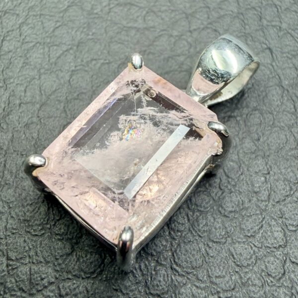 Pendentif en Morganite du Pakistan (réf pmo3) – Image 2