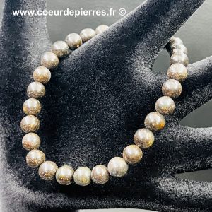 Bracelet en opale noire d’Honduras « perles de 6mm »