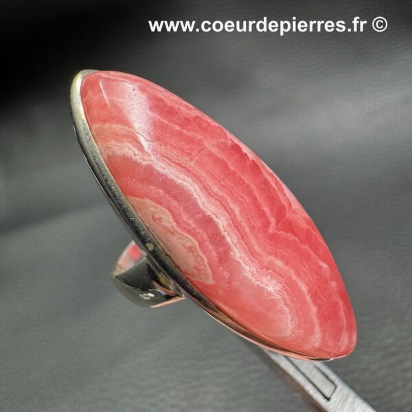 Bague avec Rhodochrosite
