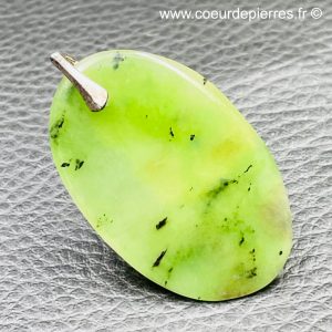 Pendentif en jade néphrite de Chine (réf pja6)