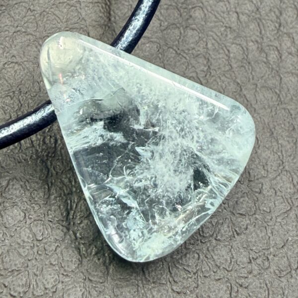 Pendentif Aigue Marine du Brésil (réf aim1) – Image 2