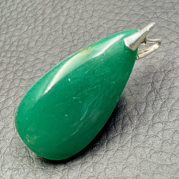 Pendentif en aventurine verte du Brésil (réf av3) – Image 2