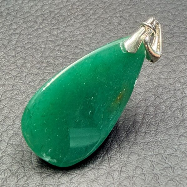 Pendentif en aventurine verte du Brésil (réf av3) – Image 3