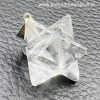 Pendentif en Cristal de Roche du Brésil, Merkaba « 8 pointes » – Image 3