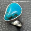 Bague en Turquoise d'Arizona "taille 55" (réf btu2) – Image 4
