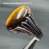 Bague en Oeil de Tigre "Taille 62" (réf bot2) – Image 3