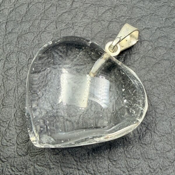 Pendentif en cristal de roche du Brésil (réf cr6) – Image 2