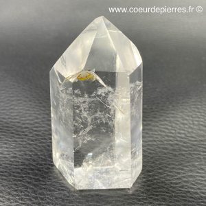 Prisme de cristal de roche du Brésil (réf cr14)