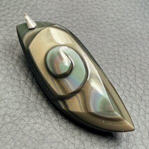Pendentif Obsidienne Oeil Celeste