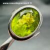 Bague en Péridot "Taille 56" (réf bp3) – Image 2