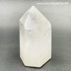 Prisme de cristal de roche du Brésil (réf cr30)