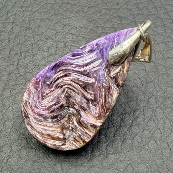Pendentif charoïte de Sibérie (réf char12) – Image 3