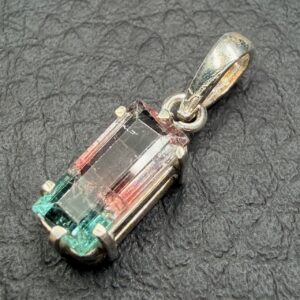 Pendentif Tourmaline Bicolore