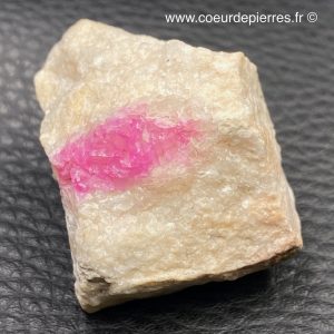 Cobaltocalcite sur gangue du Maroc (réf cobc3)