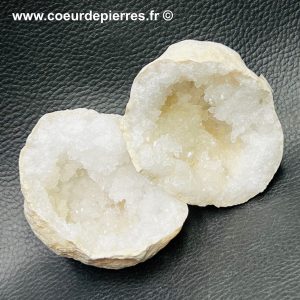 Géode cristal de roche du Maroc de 0,233kg (réf gcr20)