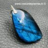 Pendentif en Labradorite Bleu Abyssal