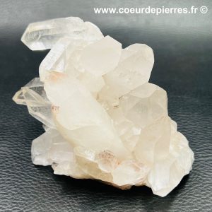 Druse de cristal de roche du Brésil (qd1)