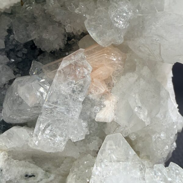 Apophyllite et stilbite de Poona, Inde (réf st1) – Image 3