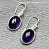 Boucles d’oreilles améthyste d'Uruguay (réf boa5) – Image 3