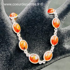 Bracelet en ambre de la mer Baltique “oriental” (réf bab10)