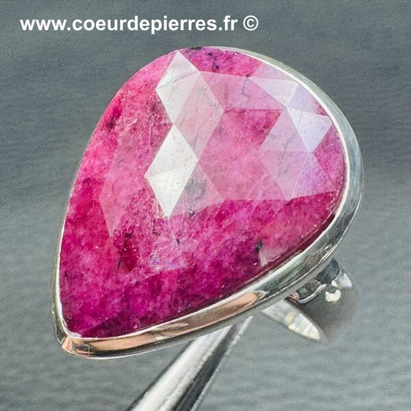Bague avec Rubis