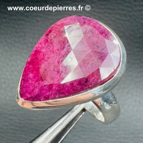 Bague avec rubis naturel "taille 56,5" (réf bru2) – Image 4